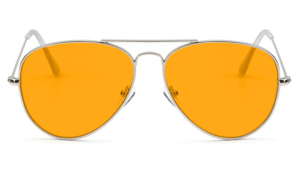 SunDown Aviator Blue Blocking Glasses - Image 3