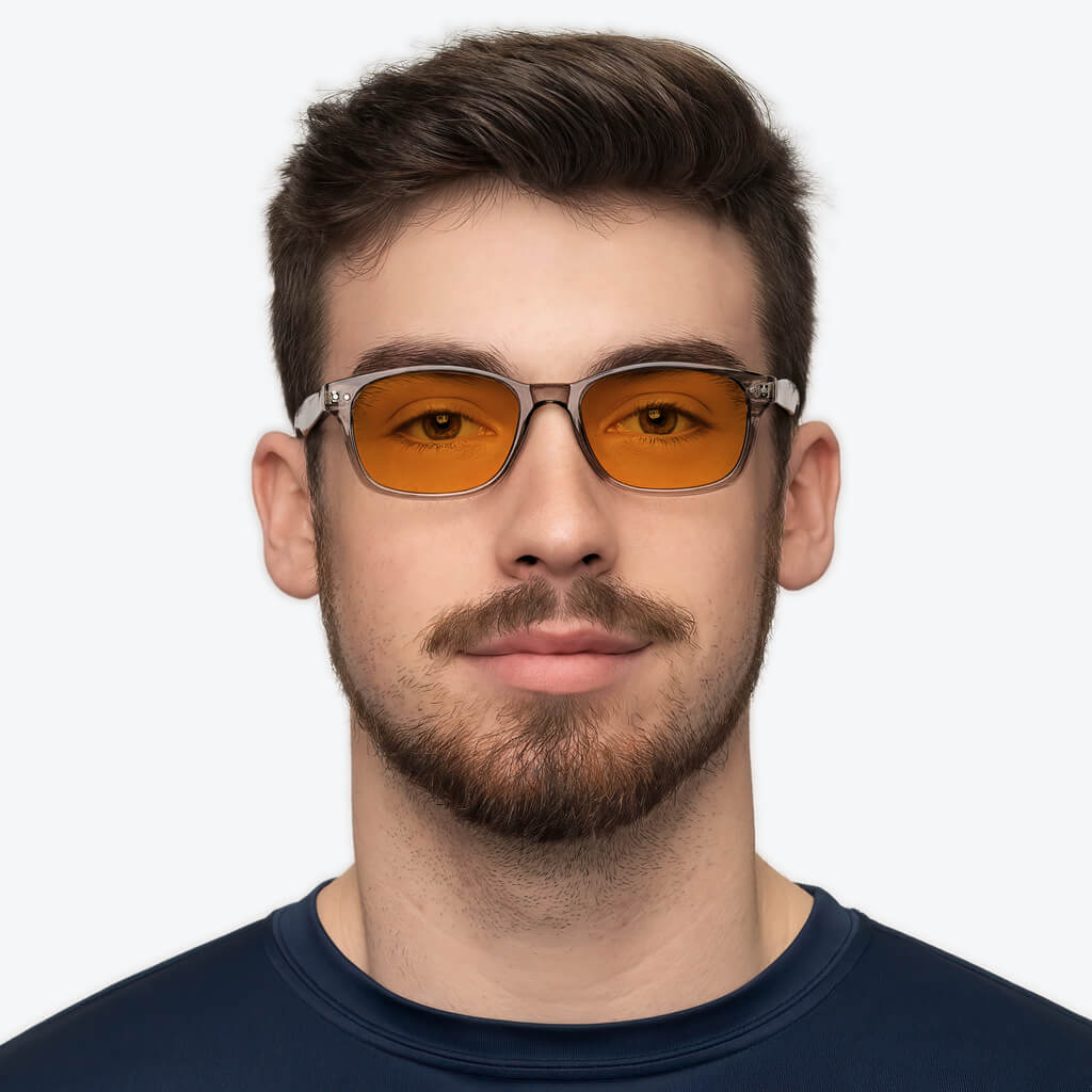 SunDown Lucent Blue Blocking Glasses-Pearl Grey - Image 3