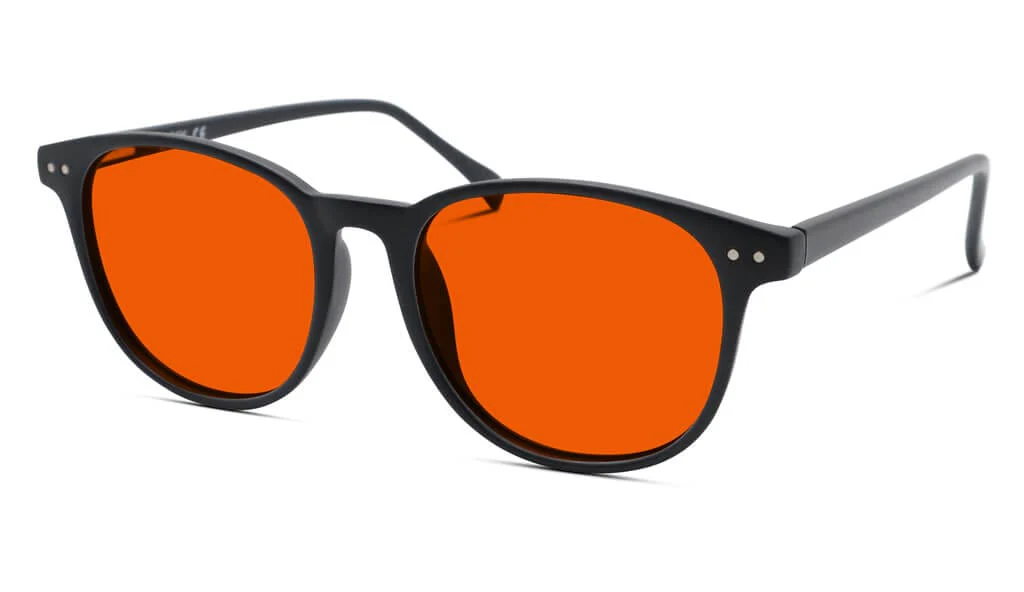 NightFall Billie Blue Blocking Glasses - Black - Image 2