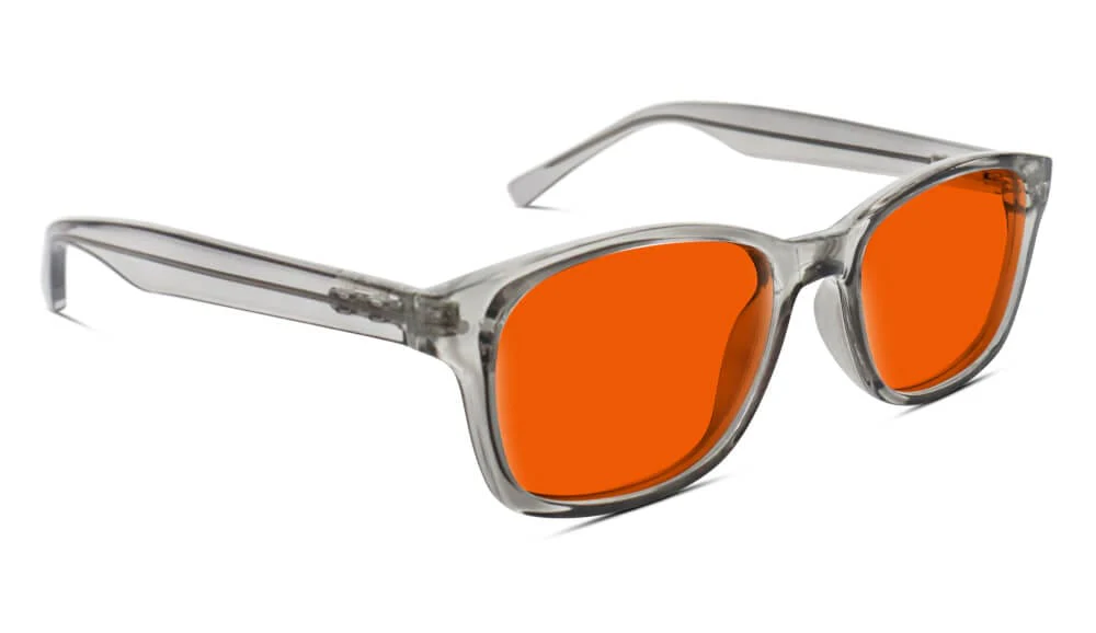 NightFall Lucent Blue Blocking Glasses - Pearl Grey - Image 7
