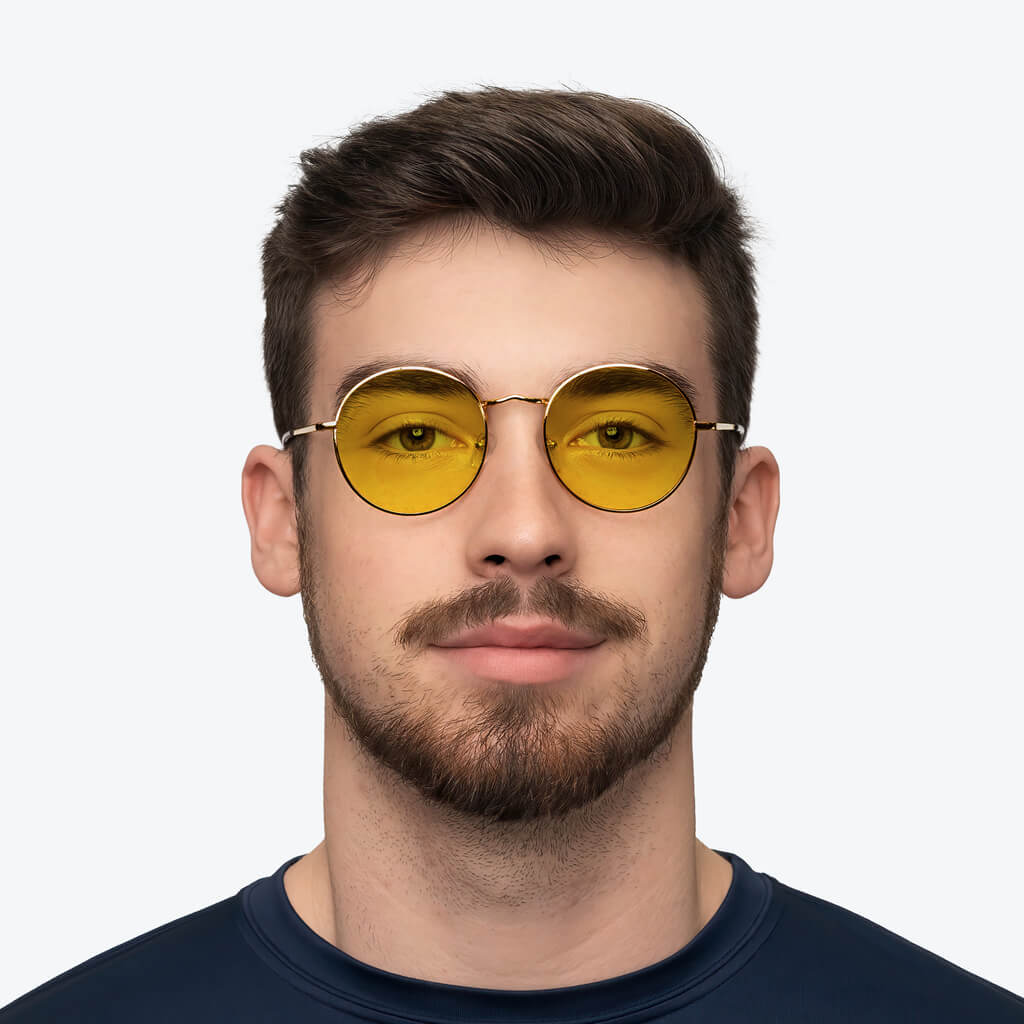 DayMax Elton Glasses - Gold- Readers - Image 6