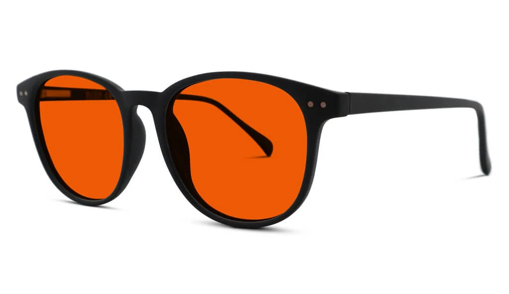 NightFall Billie Blue Blocking Glasses - Black - Prescription - Image 4