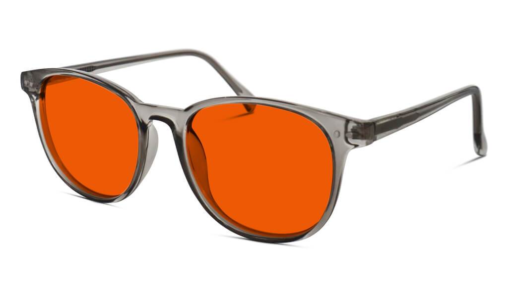 NightFall Billie Blue Blocking Glasses - Pearl Grey - Image 2
