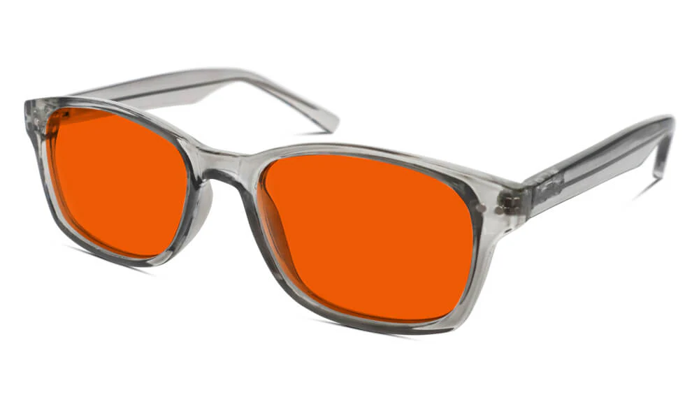NightFall Lucent Blue Blocking Glasses - Pearl Grey - Readers - Image 2