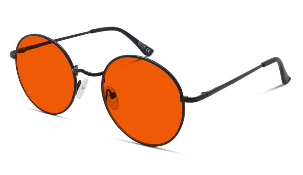 NightFall Elton Blue Blocking Glasses - Black - Image 2