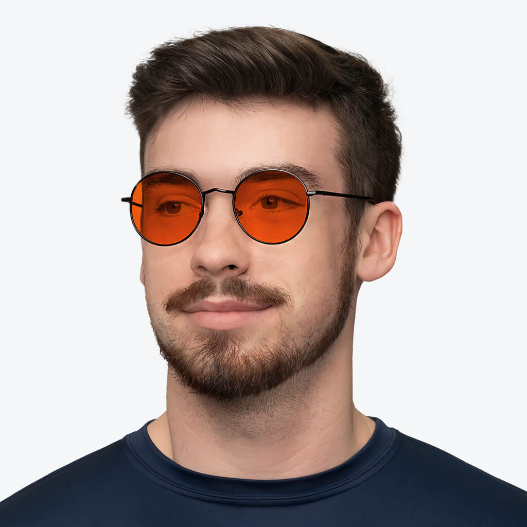 NightFall Elton Blue Blocking Glasses - Black - Readers - Image 5