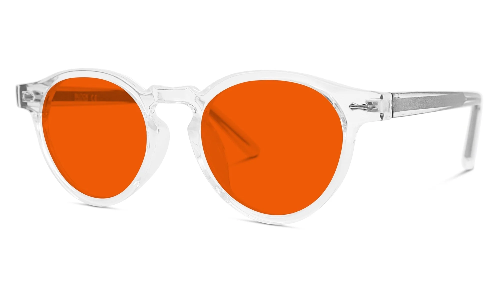 NightFall Oscar Blue Blocking Glasses - Crystal - Prescription - Image 5