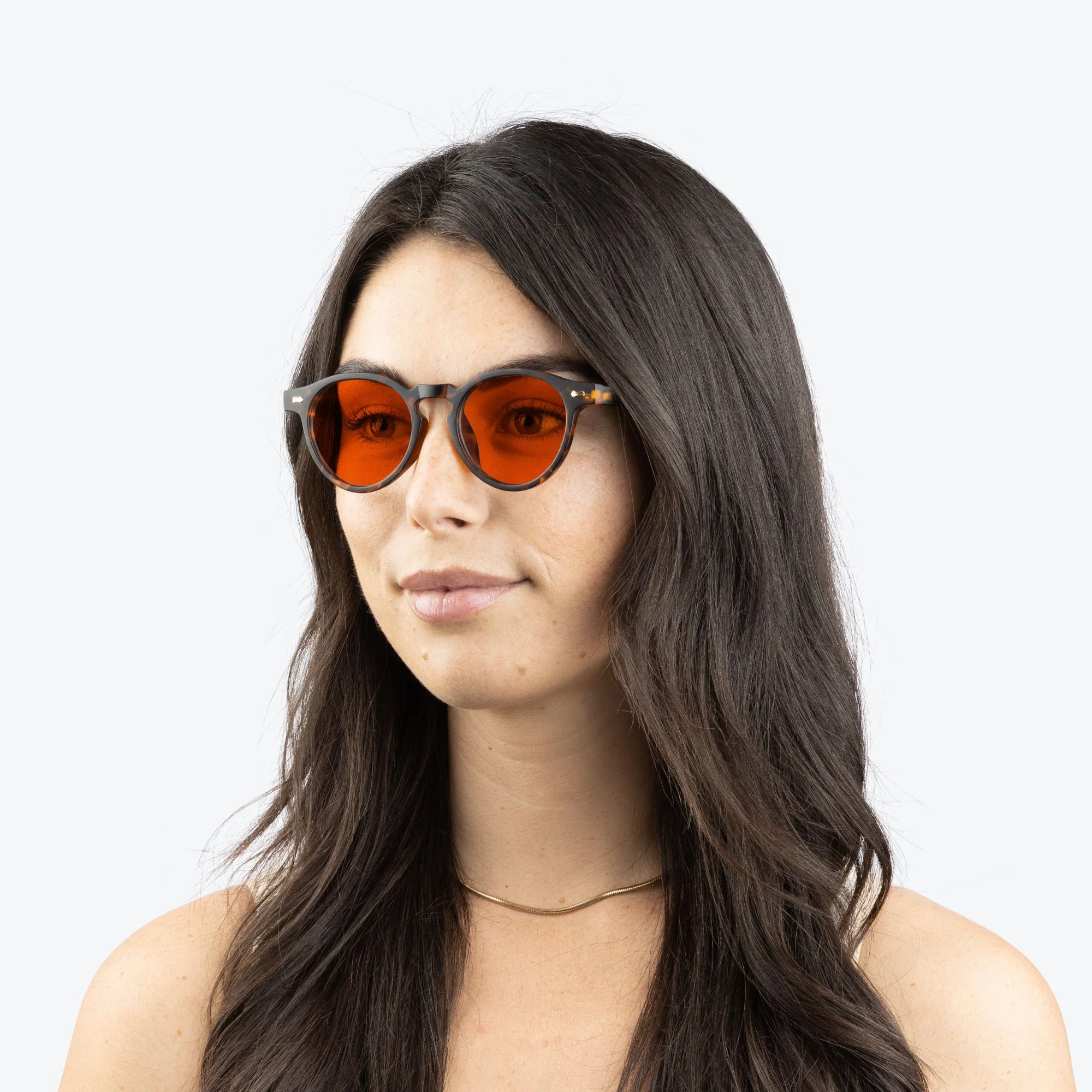 NightFall Oscar Blue Blocking Glasses - Tortoise - Prescription - Image 4