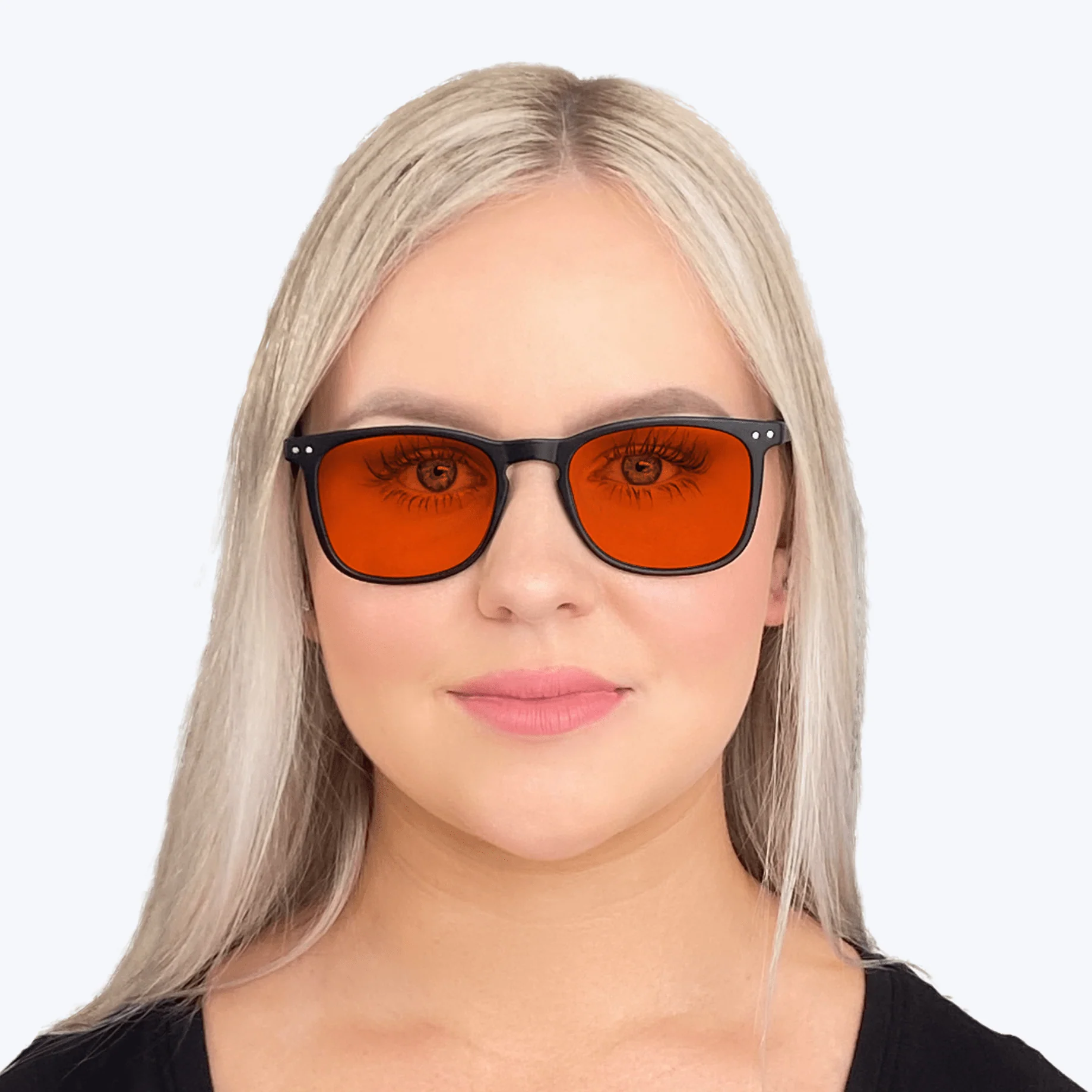 Nightfall Taylor Blue Blocking Glasses - Black - Readers - Image 5