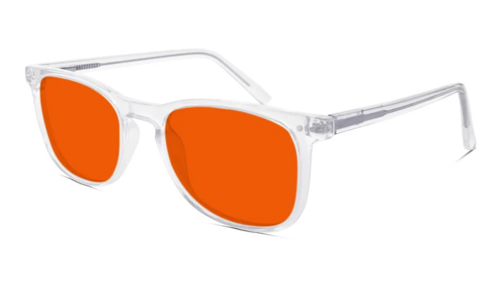Nightfall Taylor Blue Blocking Glasses - Crystal - Readers - Image 2