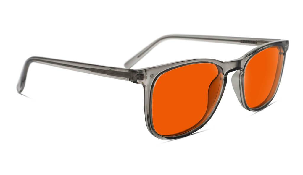 Nightfall Taylor Blue Blocking Glasses - Pearl Grey - Readers - Image 3