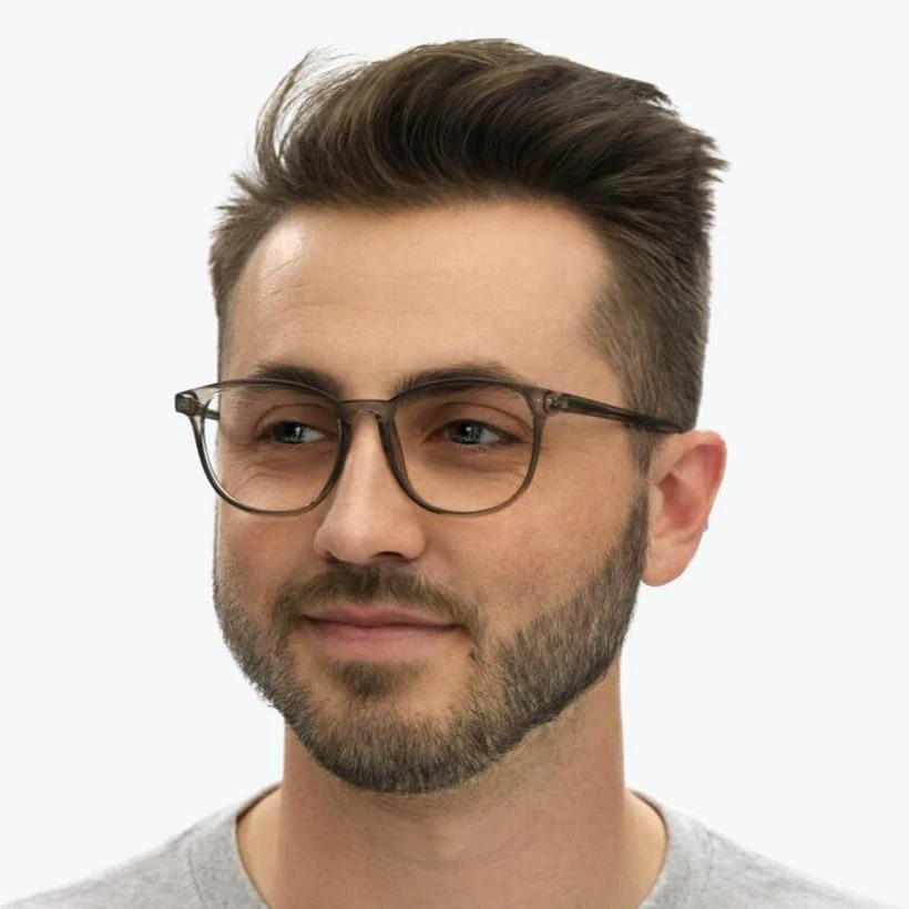 ScreenTime Billie Computer Glasses - Pearl Grey - Prescription - Image 6