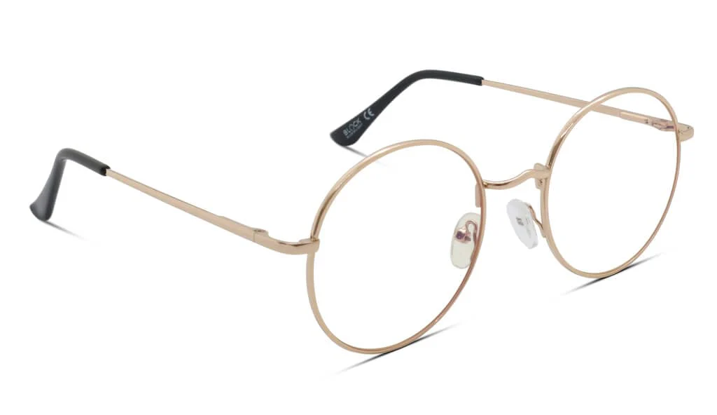 ScreenTime Elton Computer Glasses - Gold - Image 7
