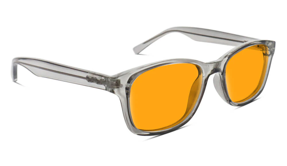 SunDown Lucent Blue Blocking Glasses-Pearl Grey - Prescription - Image 7