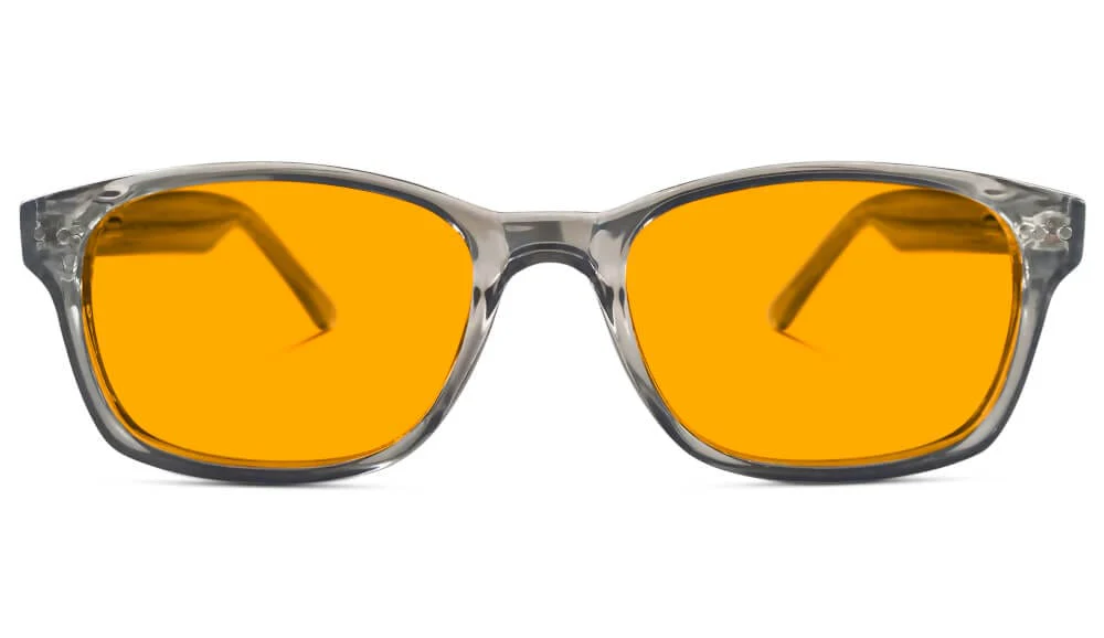 SunDown Lucent Blue Blocking Glasses-Pearl Grey - Readers