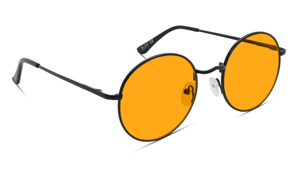 SunDown Elton Blue Blocking Glasses - Black - Image 7