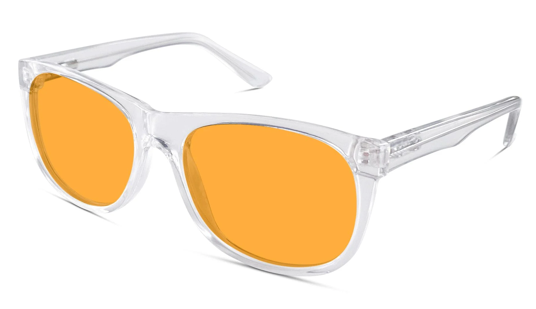 SunDown Kids Blue Blocking Glasses - Crystal - Readers - Image 2