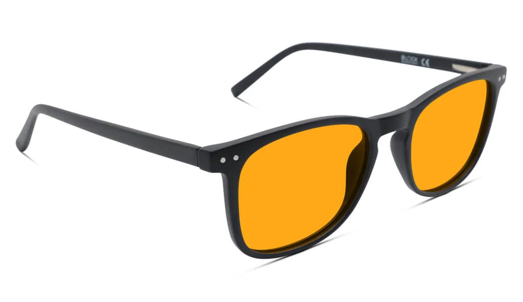 SunDown Taylor Blue Blocking Glasses - Black - Prescription - Image 3