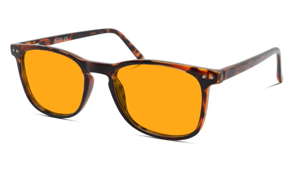 SunDown Taylor Blue Blocking Glasses - Tortoise - Readers - Image 2