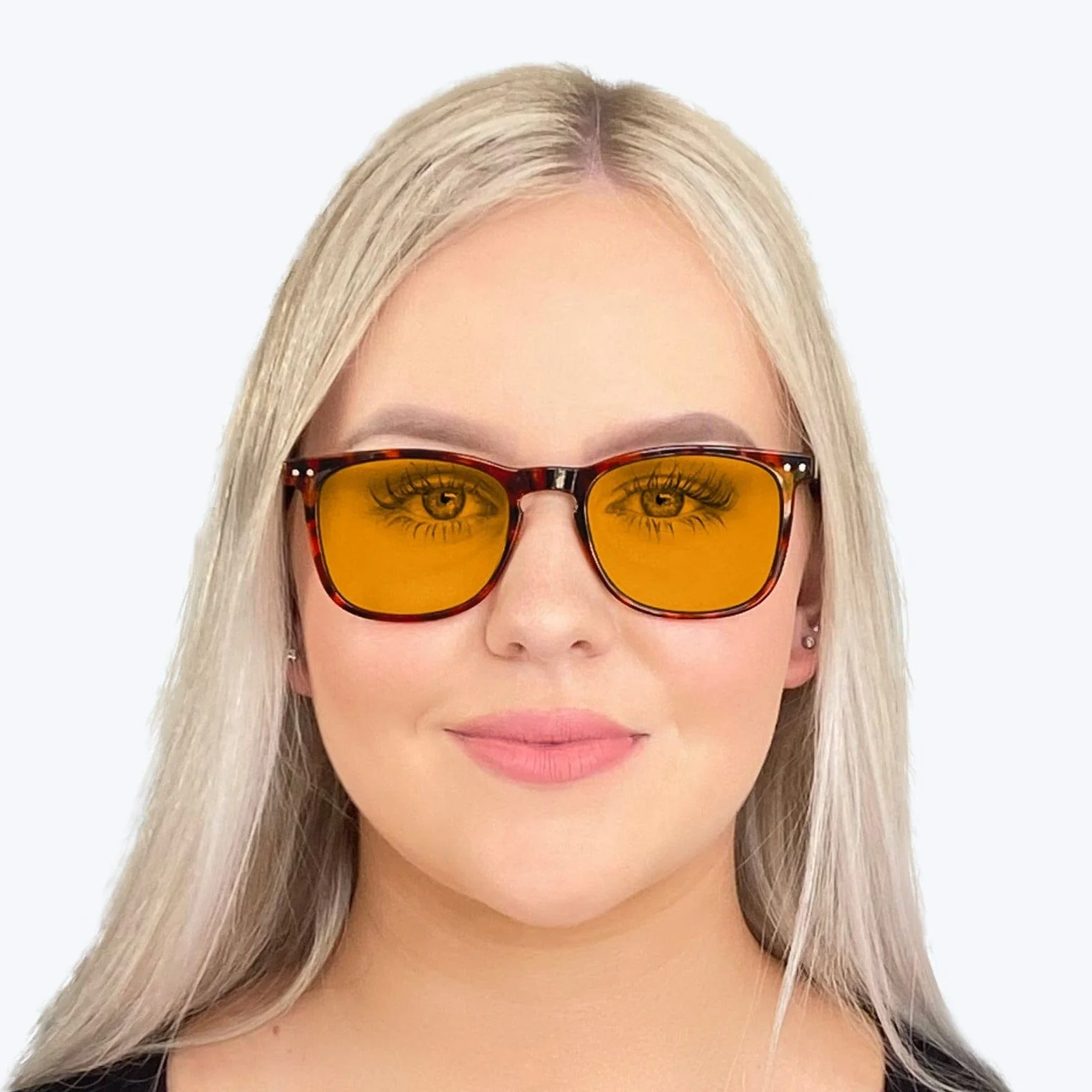 SunDown Taylor Blue Blocking Glasses - Tortoise - Readers - Image 6
