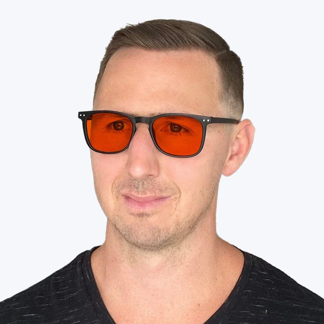 Nightfall Taylor Blue Blocking Glasses - Black - Image 6