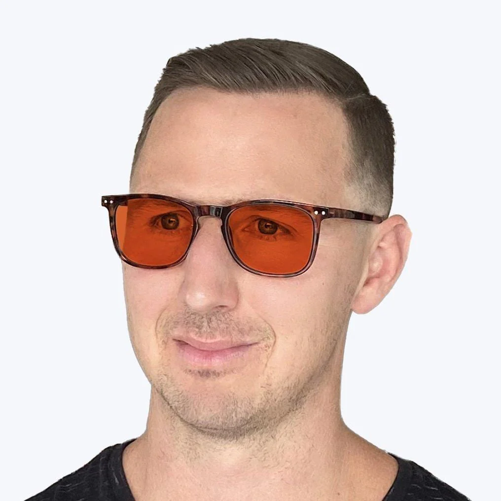 Nightfall Taylor Blue Blocking Glasses - Tortoise - Image 6