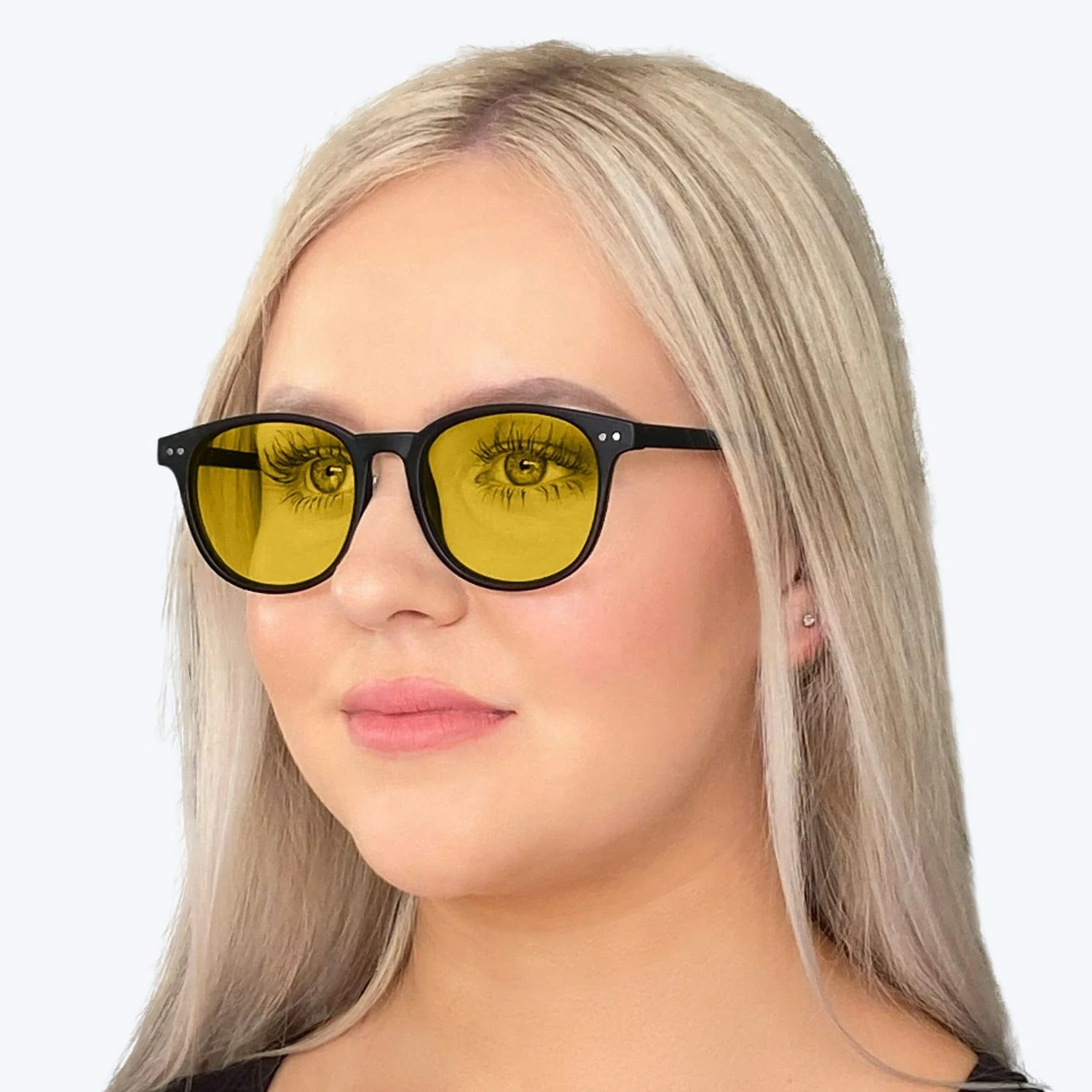 DayMax Billie Glasses - Matt Black - Image 7